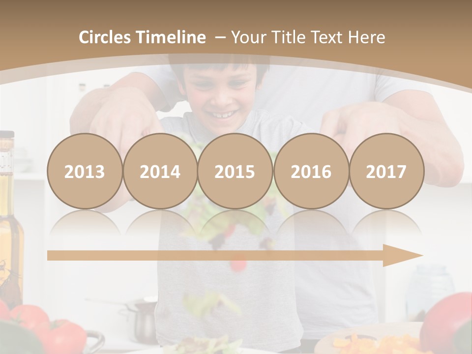 Female Standing Latin PowerPoint Template