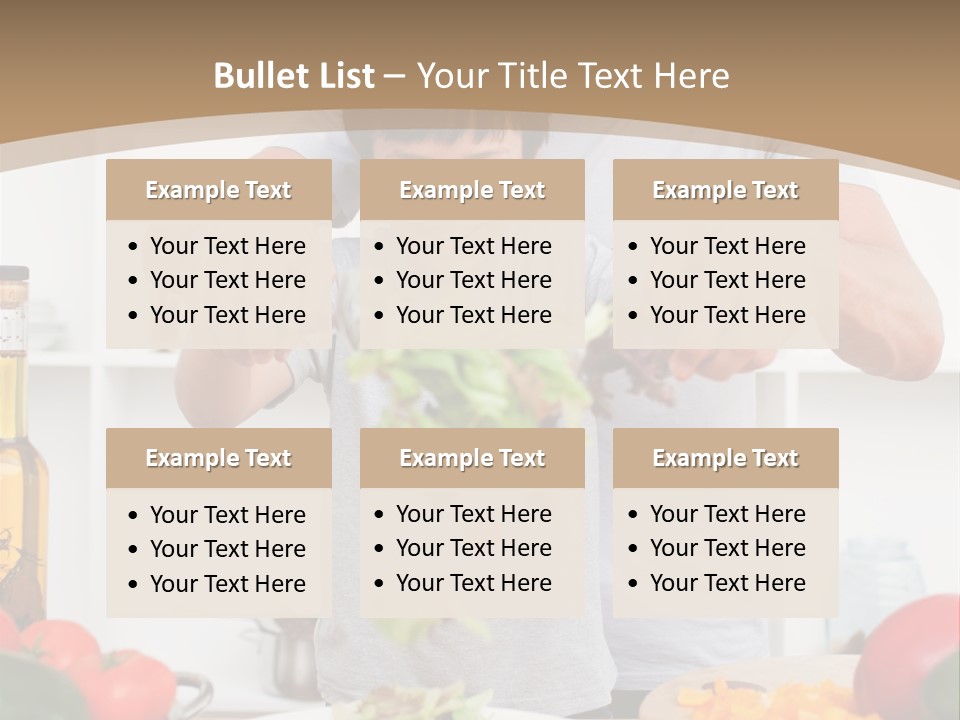 Female Standing Latin PowerPoint Template