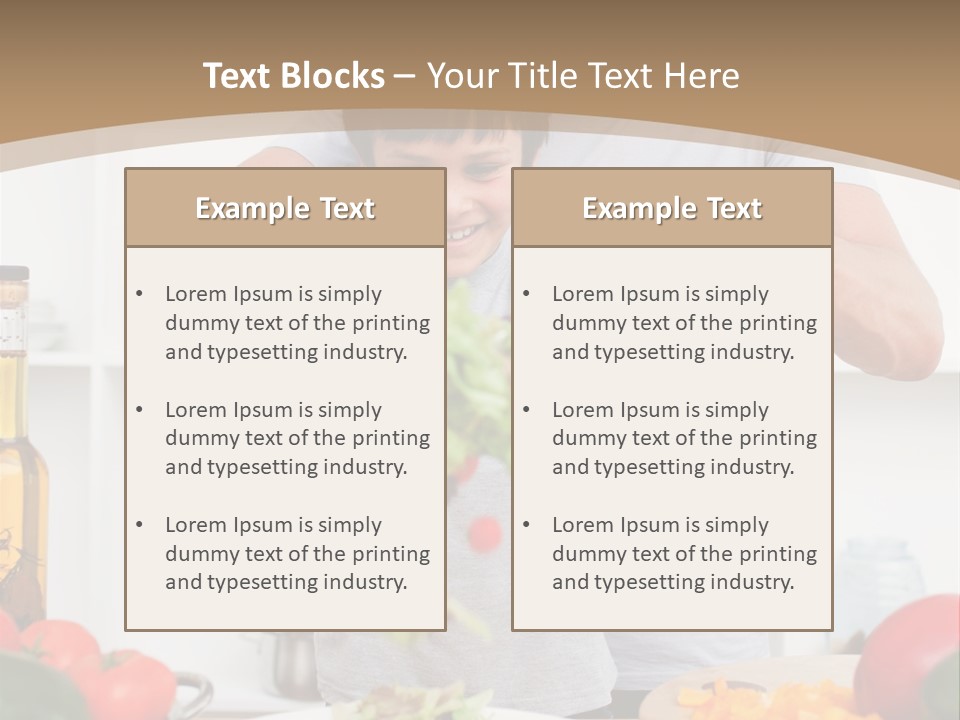 Female Standing Latin PowerPoint Template