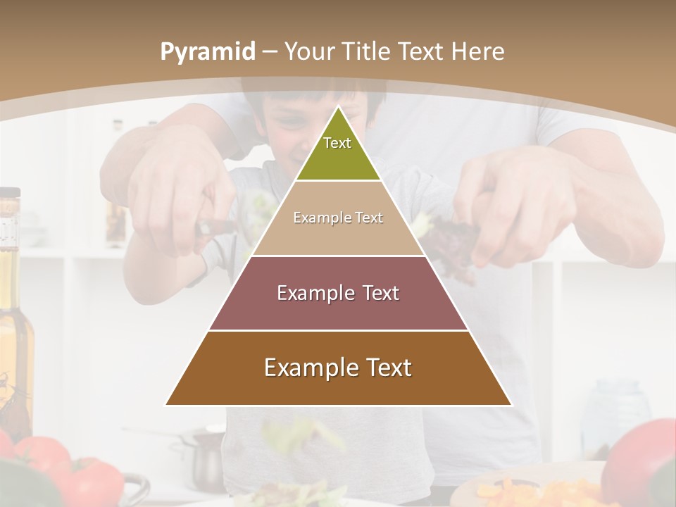 Female Standing Latin PowerPoint Template