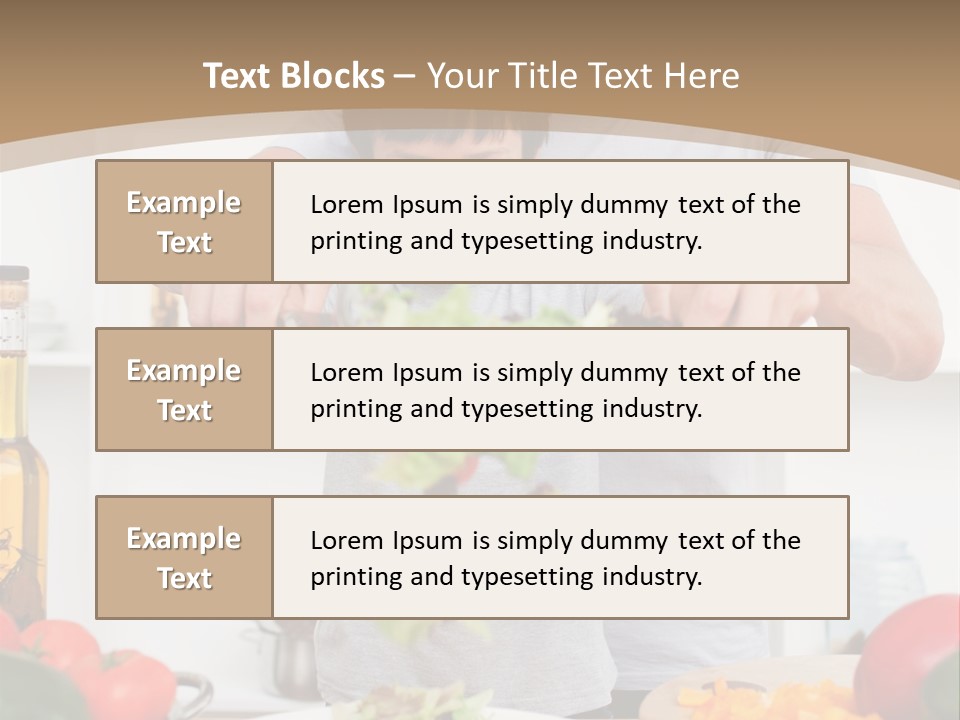 Female Standing Latin PowerPoint Template