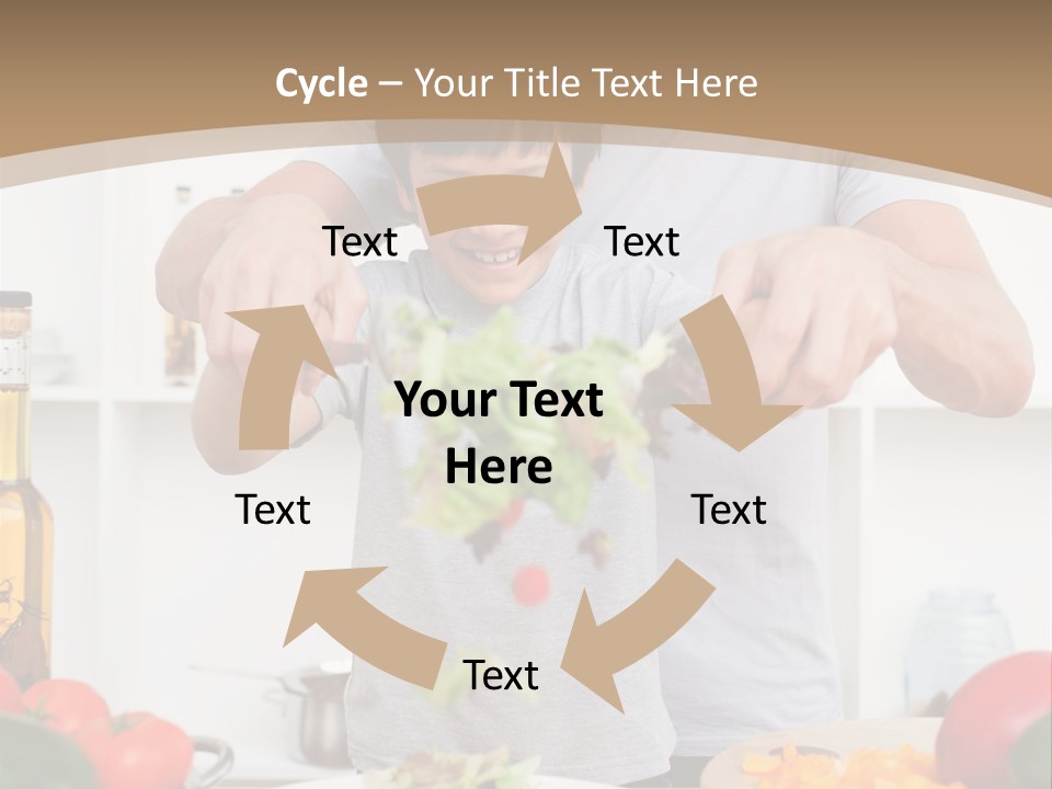 Female Standing Latin PowerPoint Template