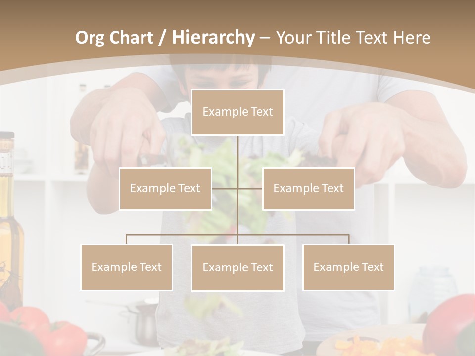 Female Standing Latin PowerPoint Template