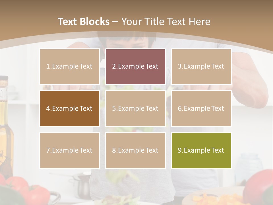 Female Standing Latin PowerPoint Template