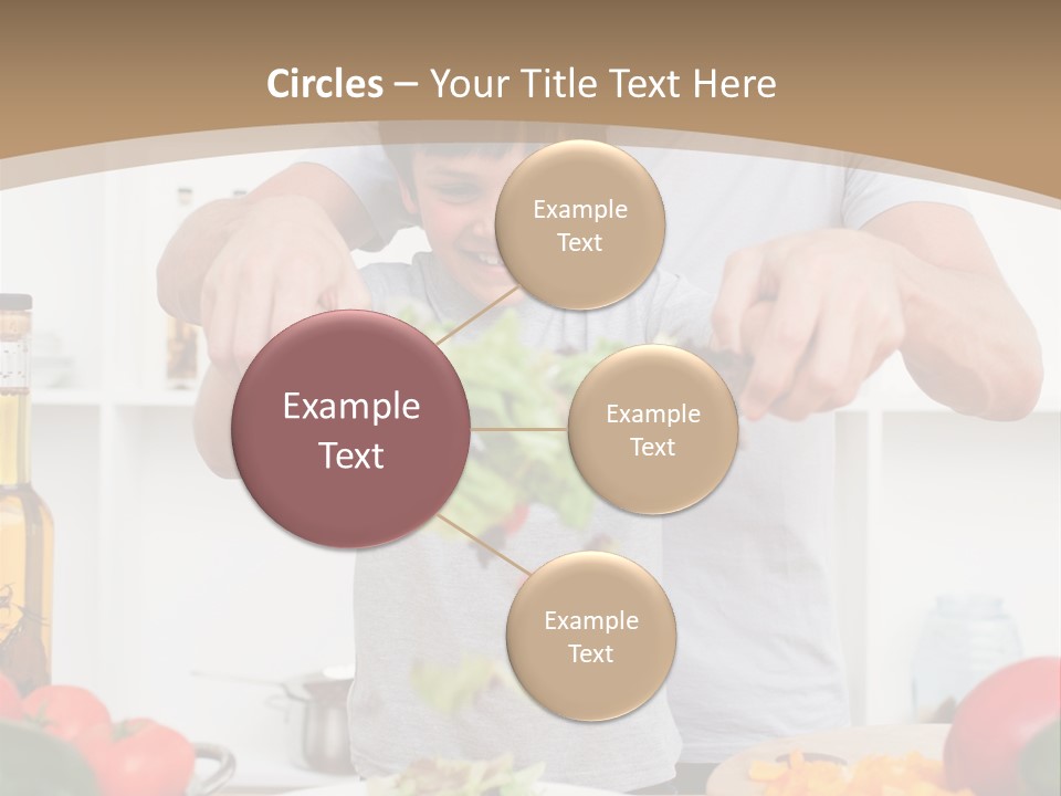 Female Standing Latin PowerPoint Template