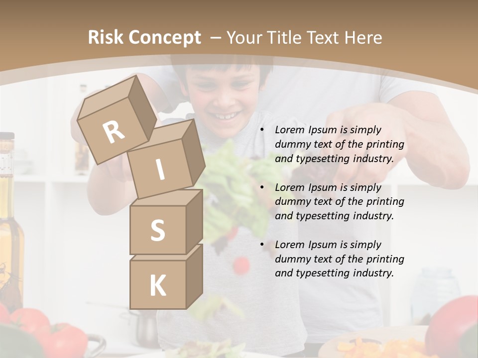 Female Standing Latin PowerPoint Template