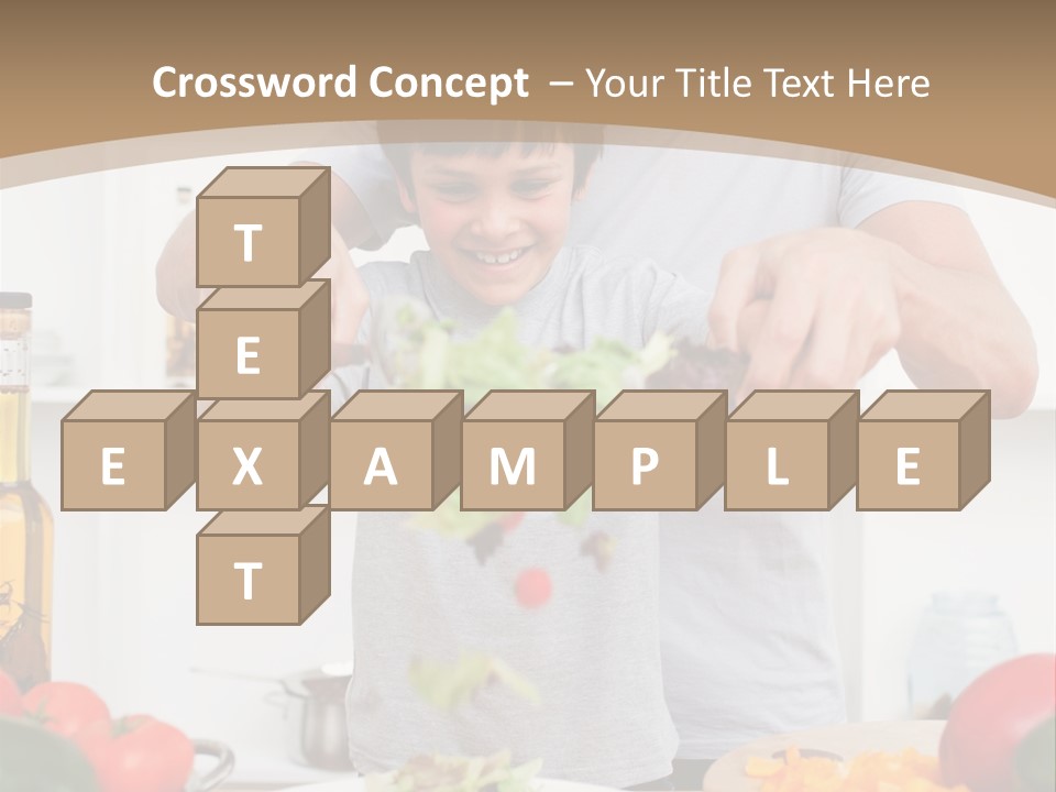 Female Standing Latin PowerPoint Template