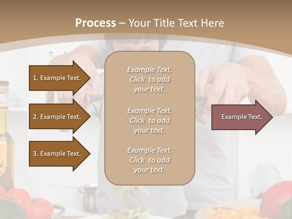 Female Standing Latin PowerPoint Template