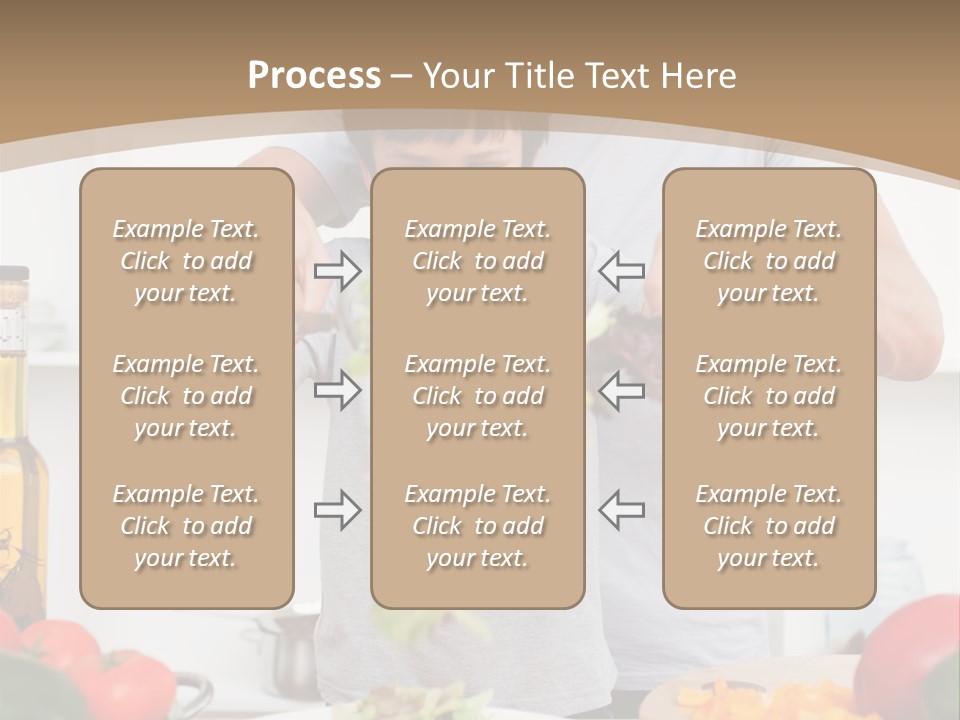 Female Standing Latin PowerPoint Template
