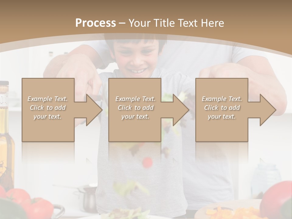Female Standing Latin PowerPoint Template
