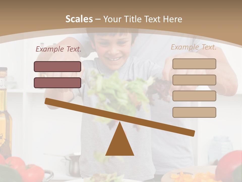 Female Standing Latin PowerPoint Template
