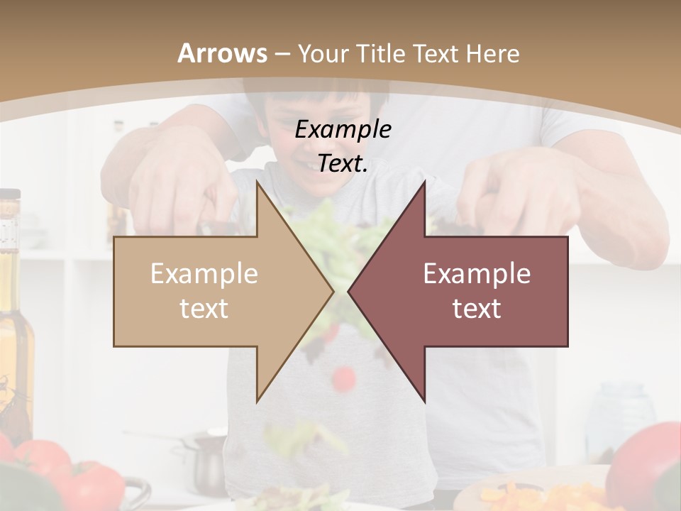 Female Standing Latin PowerPoint Template