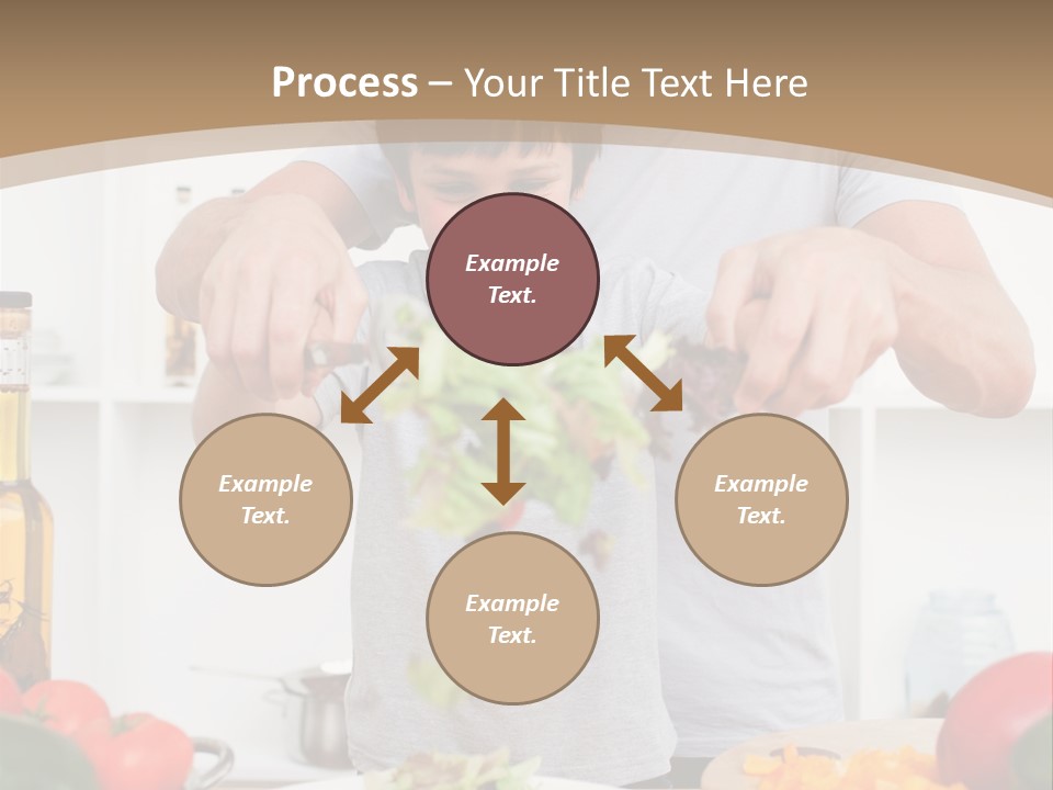 Female Standing Latin PowerPoint Template