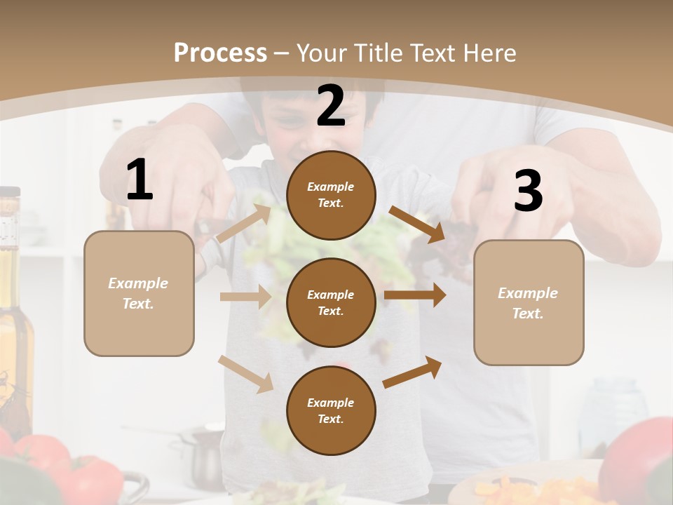 Female Standing Latin PowerPoint Template