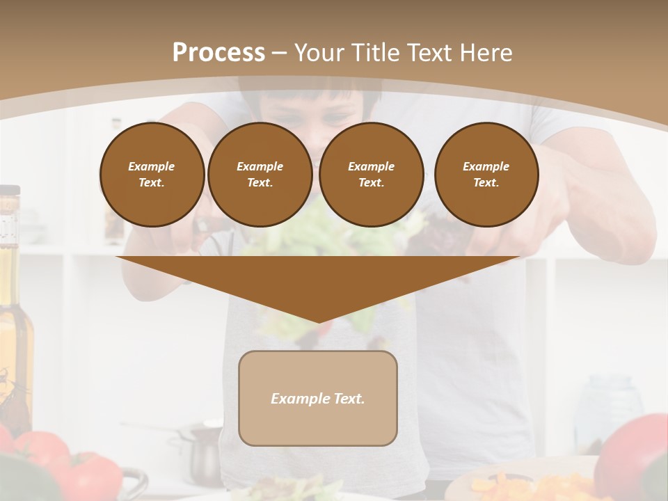 Female Standing Latin PowerPoint Template