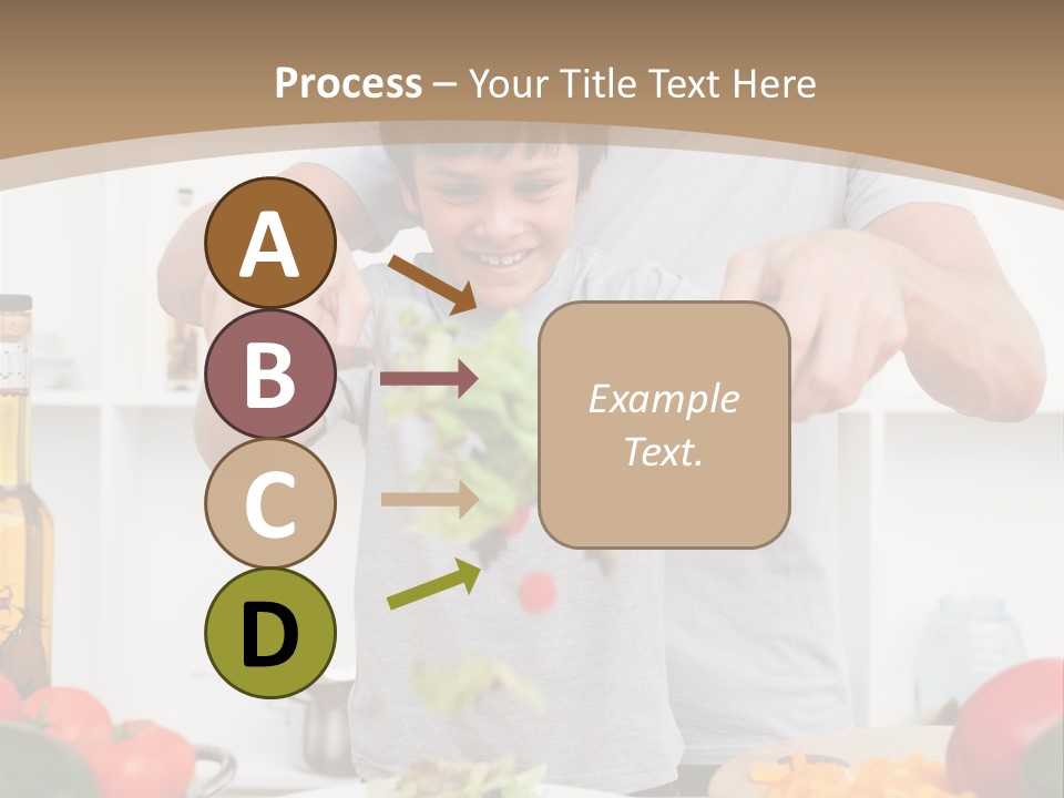 Female Standing Latin PowerPoint Template