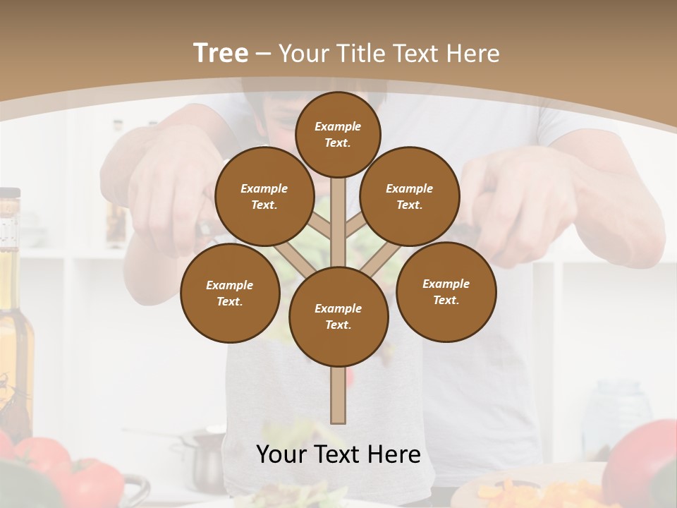 Female Standing Latin PowerPoint Template