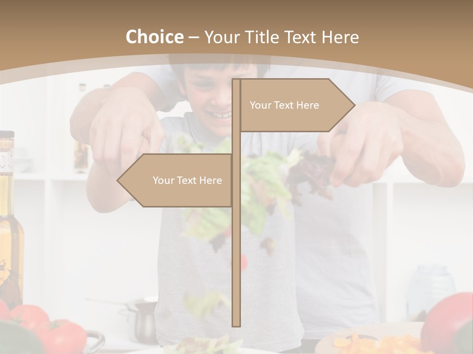 Female Standing Latin PowerPoint Template