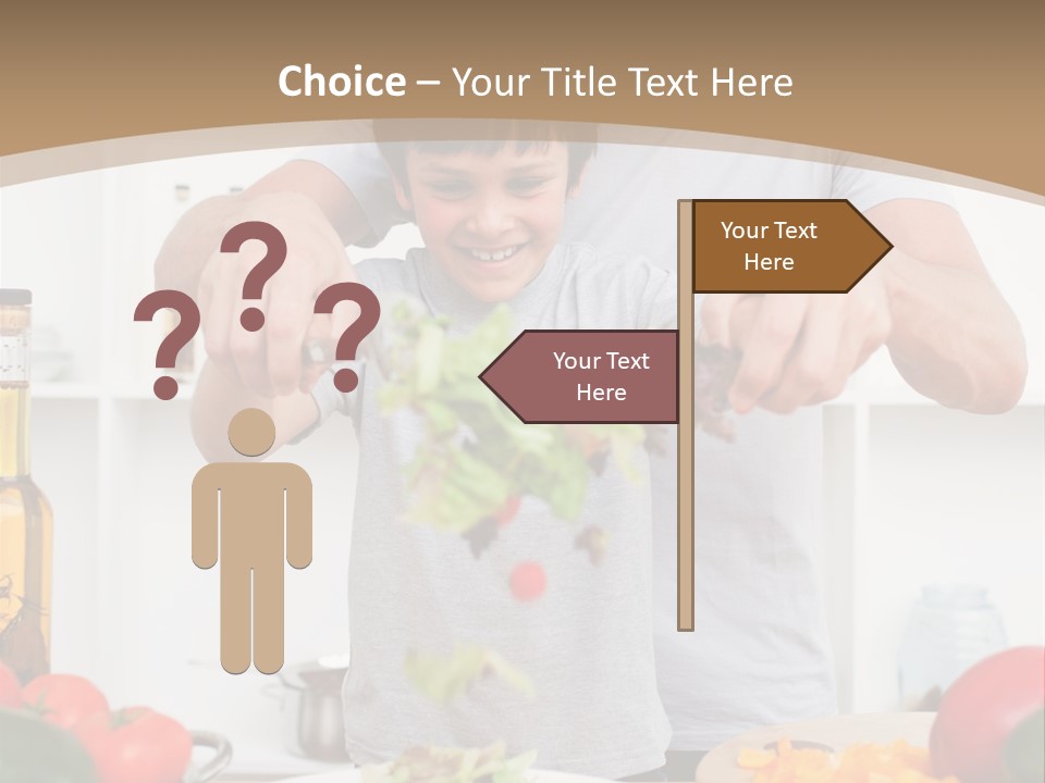 Female Standing Latin PowerPoint Template