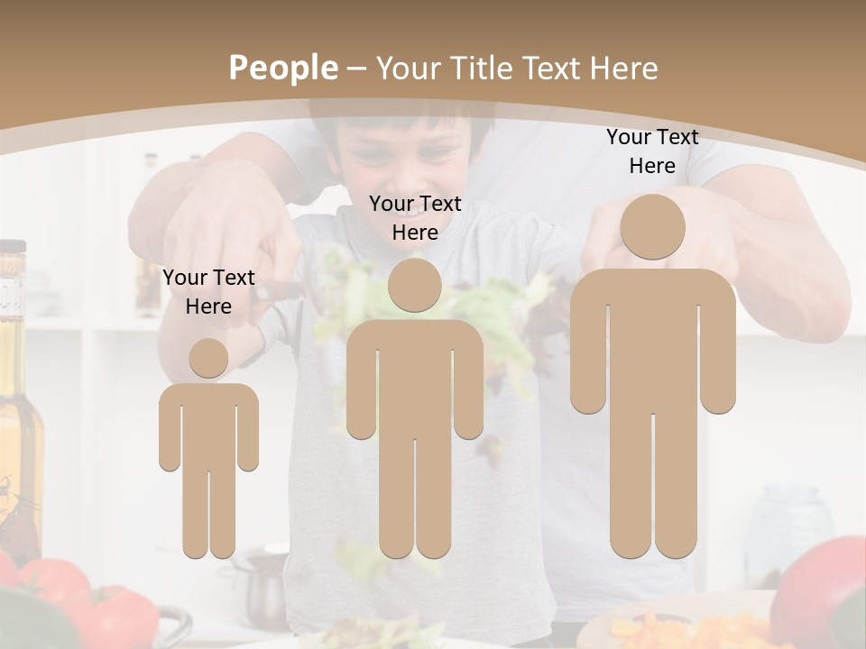 Female Standing Latin PowerPoint Template