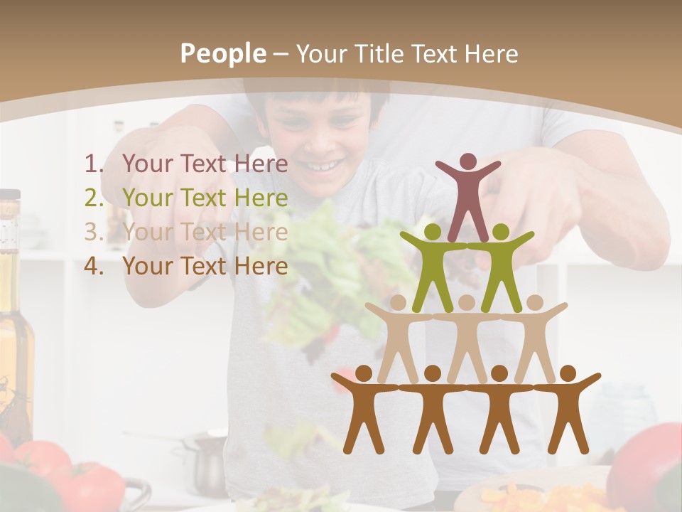 Female Standing Latin PowerPoint Template