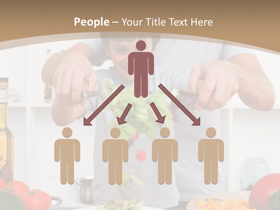 Female Standing Latin PowerPoint Template