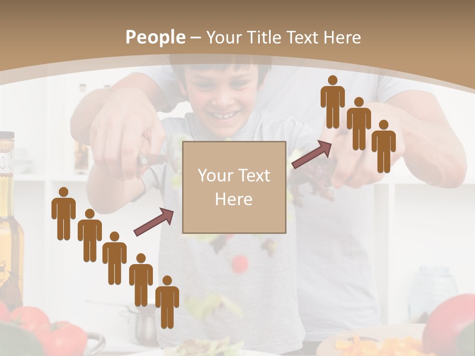 Female Standing Latin PowerPoint Template