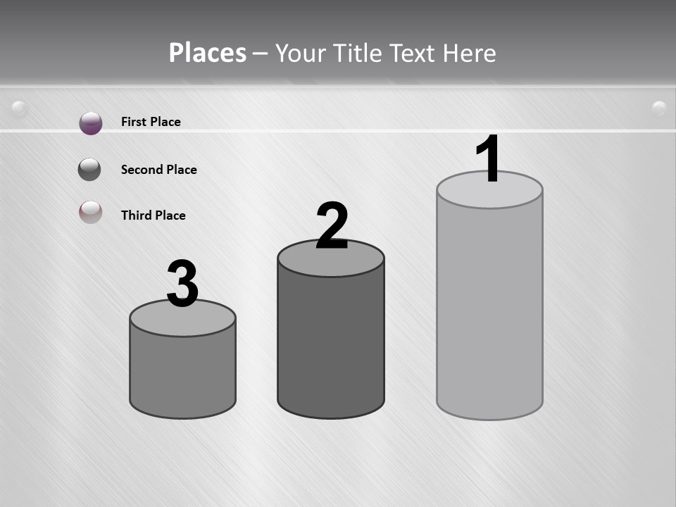 Bar Illustration Template PowerPoint Template