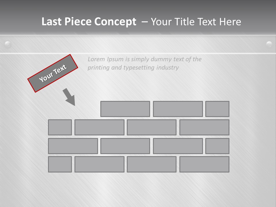 Bar Illustration Template PowerPoint Template