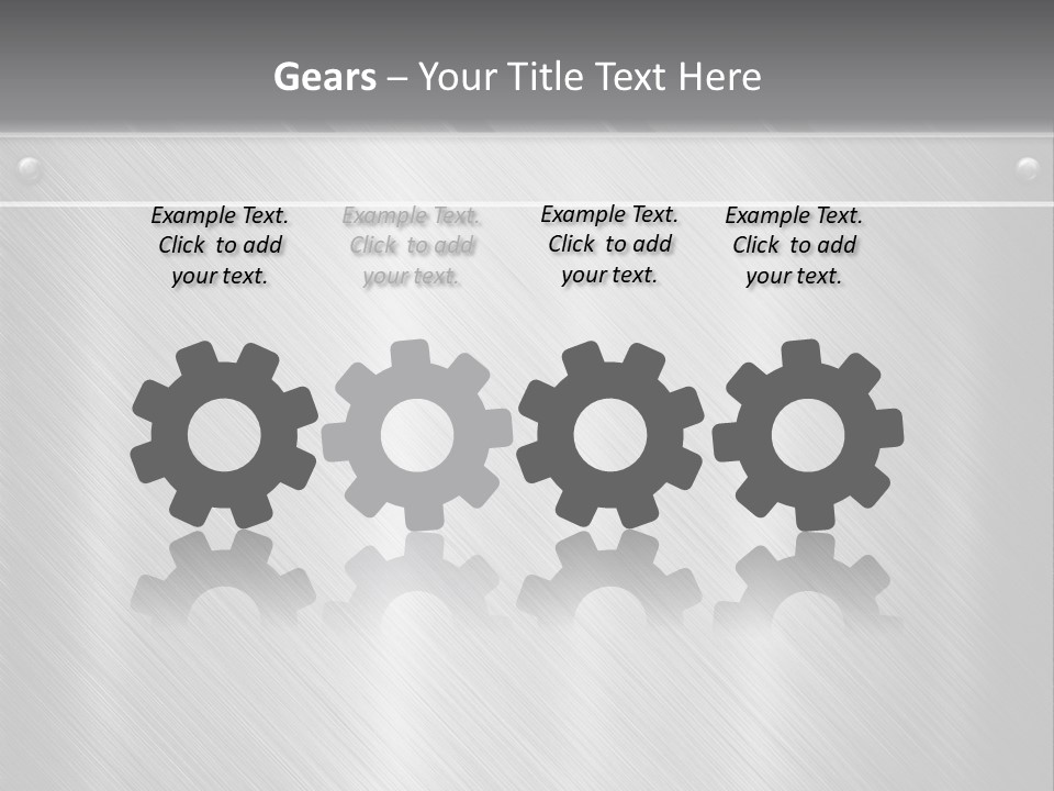 Bar Illustration Template PowerPoint Template