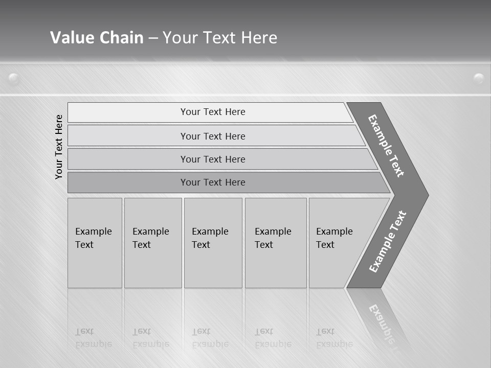Bar Illustration Template PowerPoint Template