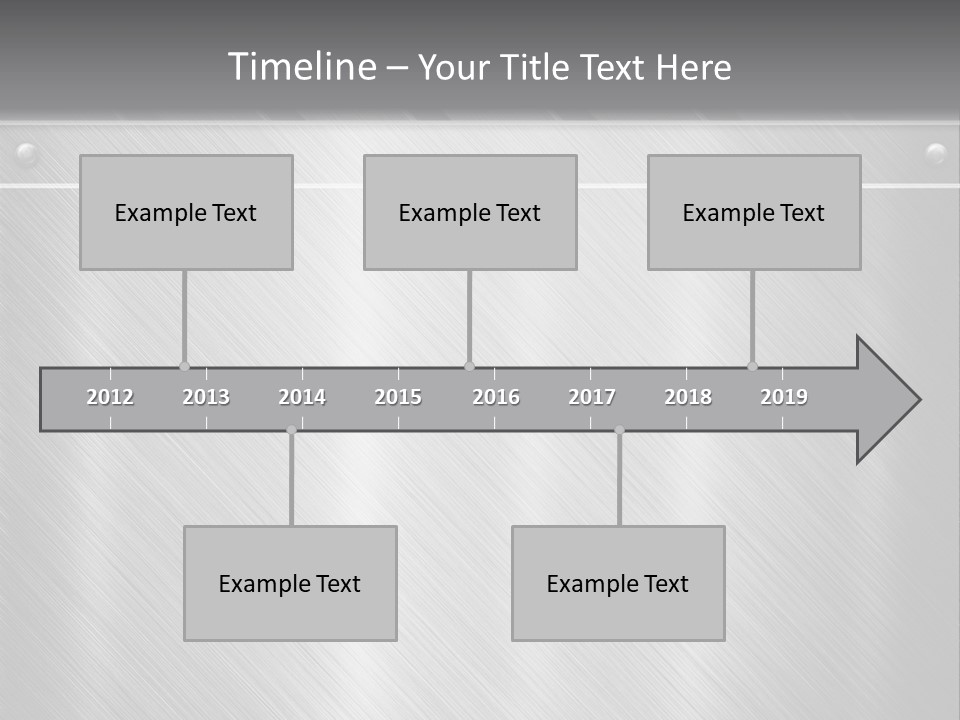 Bar Illustration Template PowerPoint Template