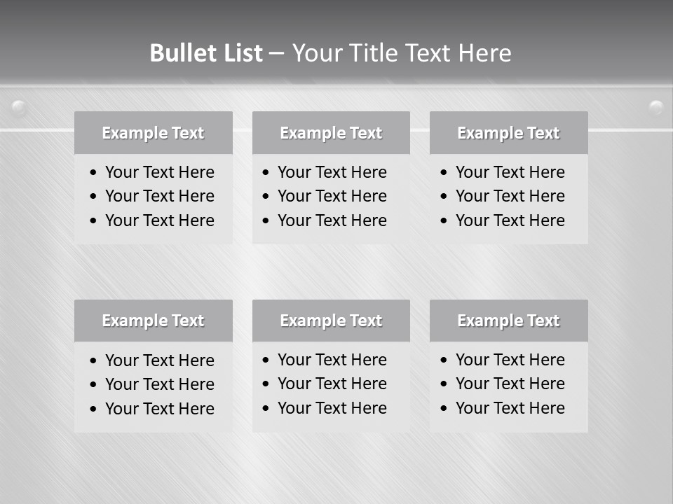 Bar Illustration Template PowerPoint Template