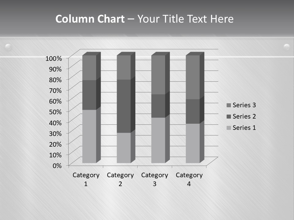 Bar Illustration Template PowerPoint Template