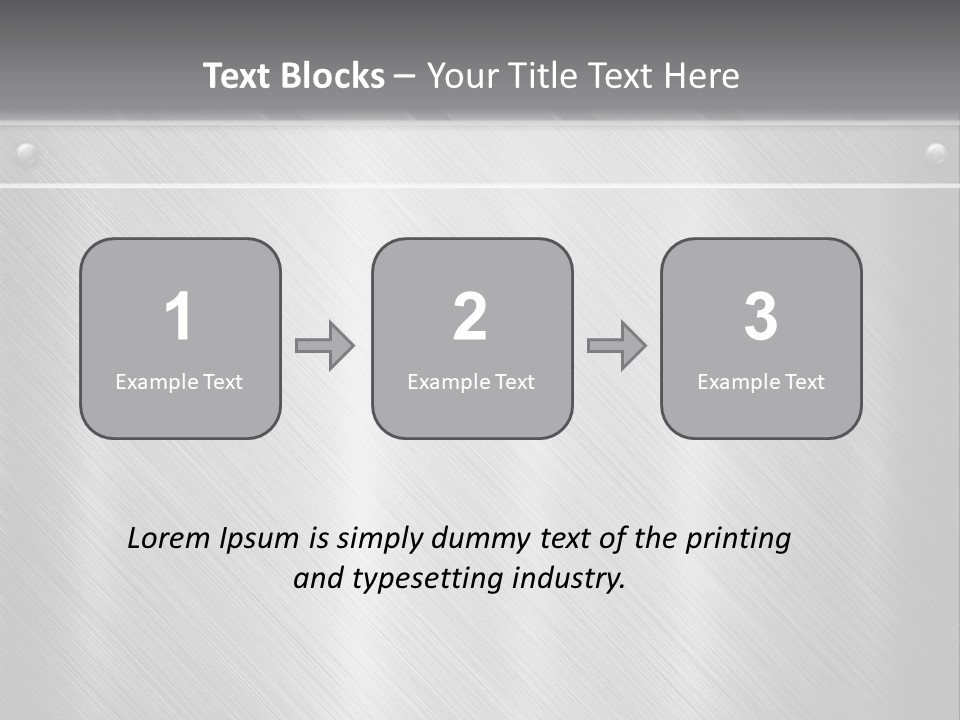 Bar Illustration Template PowerPoint Template