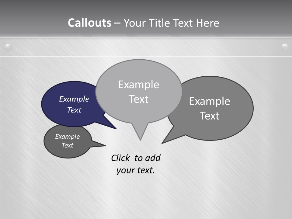 Bar Illustration Template PowerPoint Template