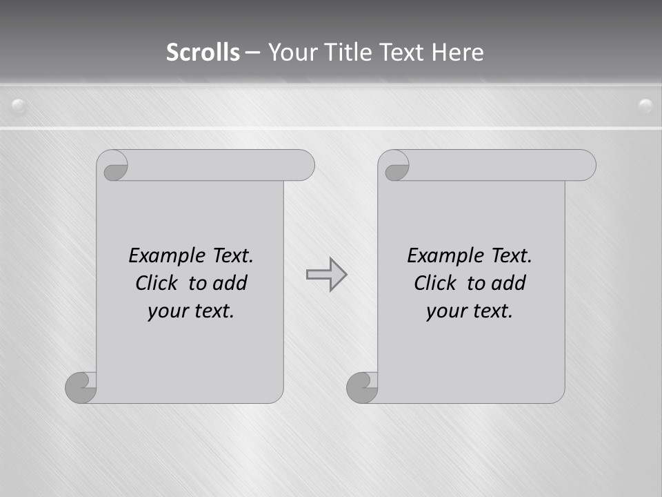 Bar Illustration Template PowerPoint Template