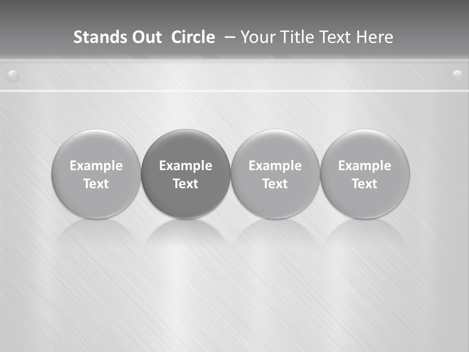 Bar Illustration Template PowerPoint Template