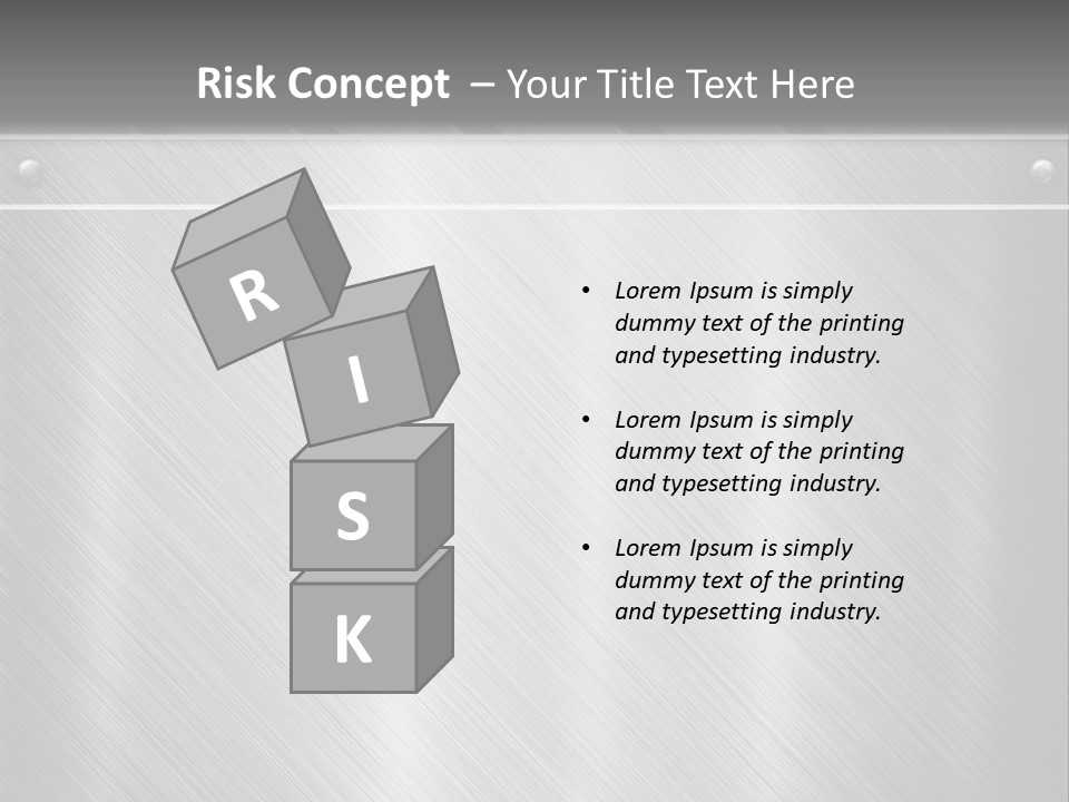 Bar Illustration Template PowerPoint Template