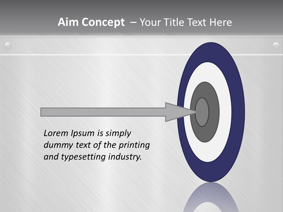 Bar Illustration Template PowerPoint Template