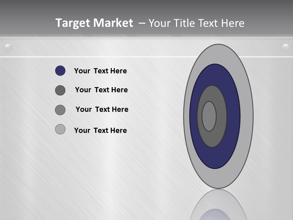 Bar Illustration Template PowerPoint Template