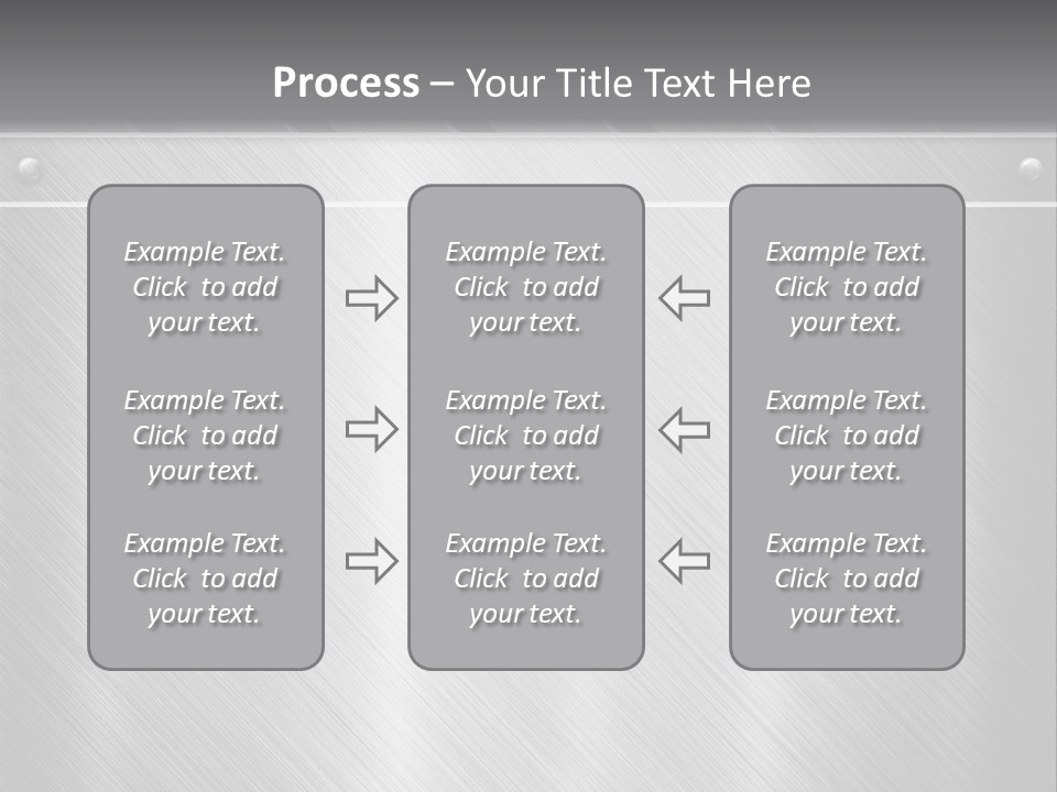 Bar Illustration Template PowerPoint Template