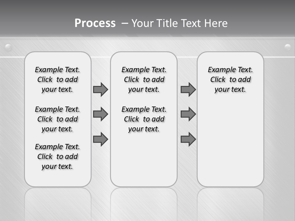 Bar Illustration Template PowerPoint Template