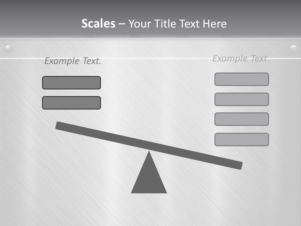 Bar Illustration Template PowerPoint Template