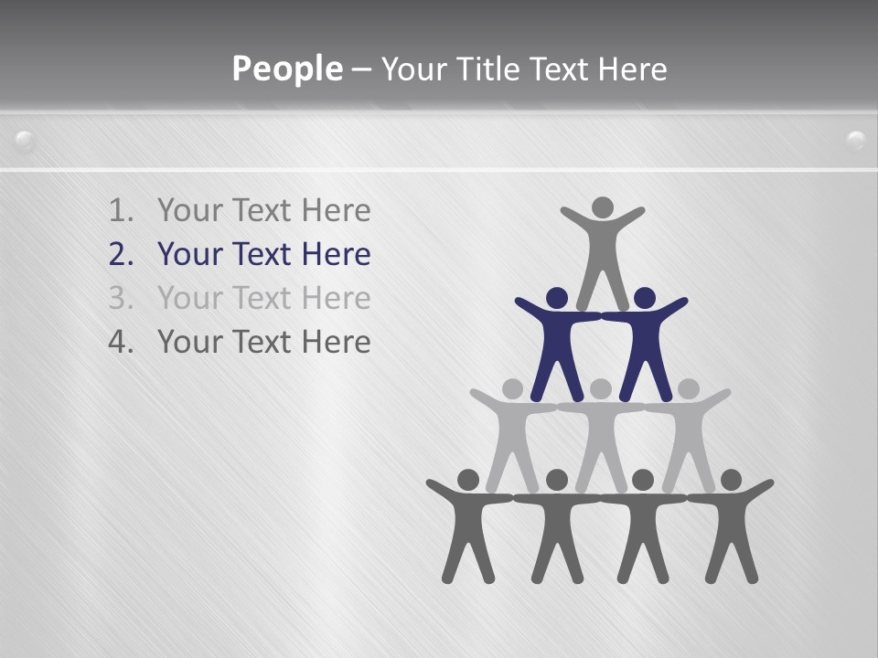 Bar Illustration Template PowerPoint Template