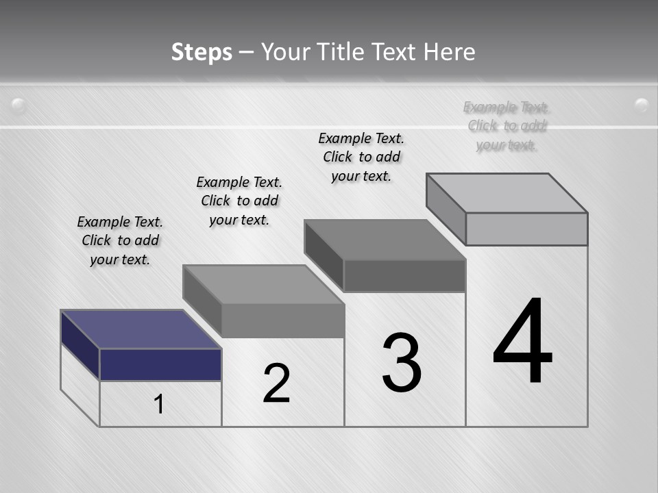 Bar Illustration Template PowerPoint Template