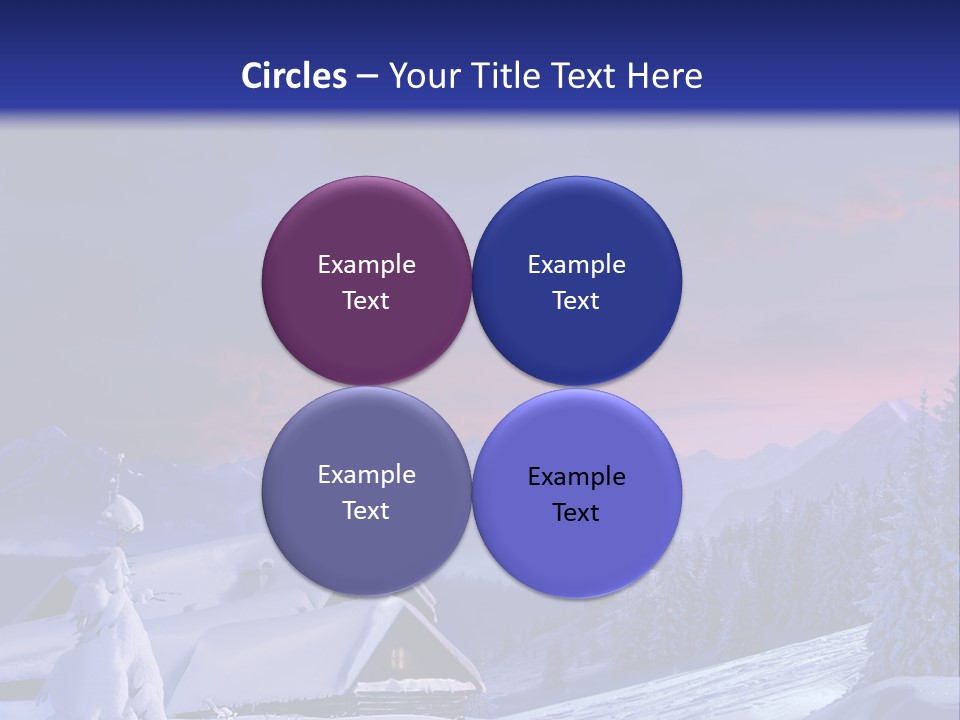 Night Card Wood PowerPoint Template