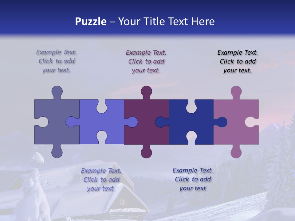 Night Card Wood PowerPoint Template