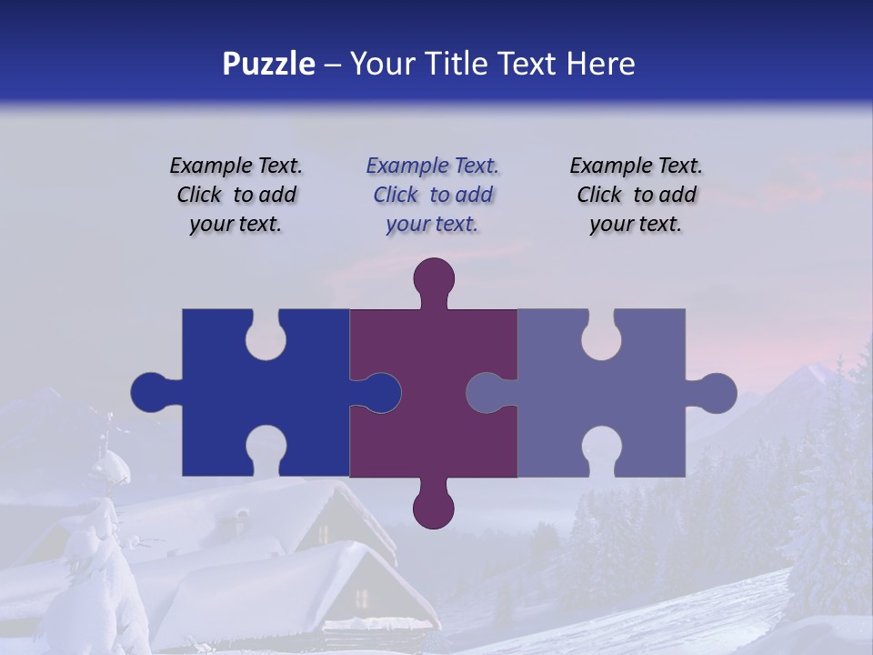 Night Card Wood PowerPoint Template