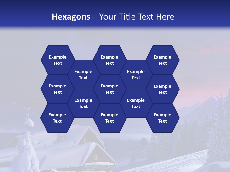 Night Card Wood PowerPoint Template